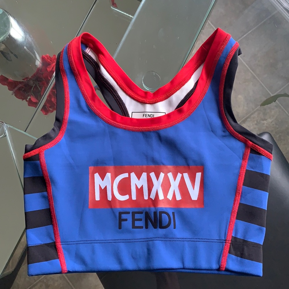 Fendi sports bra